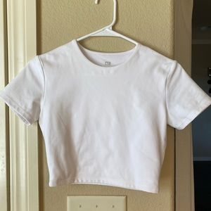 Crop Shop Boutique White Crop Top